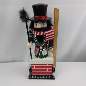 Chimney Sweep Nutcracker 12" Wooden Christmas Holiday Decoration Decor